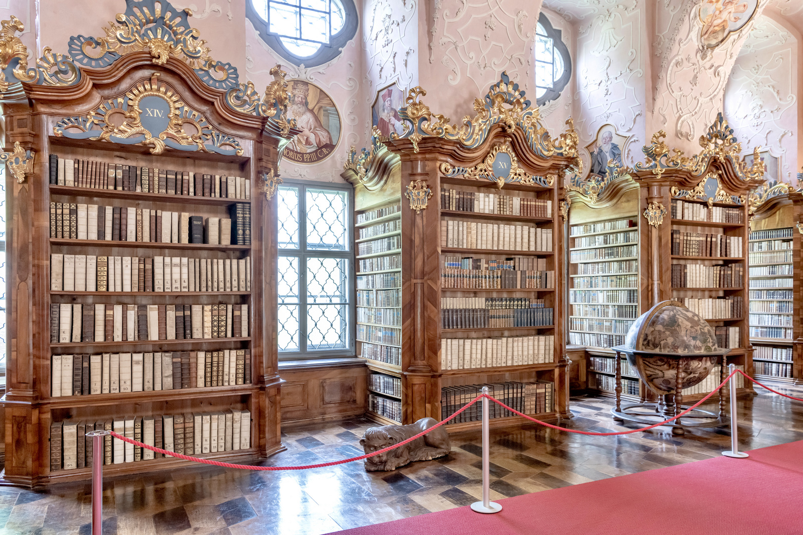 Bibliothek im Augustiner Chorherrenstift  Vorau