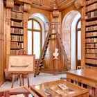 Bibliothek im Barockschloss Festetics in Keszthely