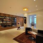 Bibliothek im Hotel