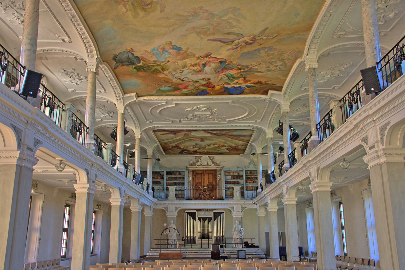 Bibliothek im Kloster Ochsenhausen