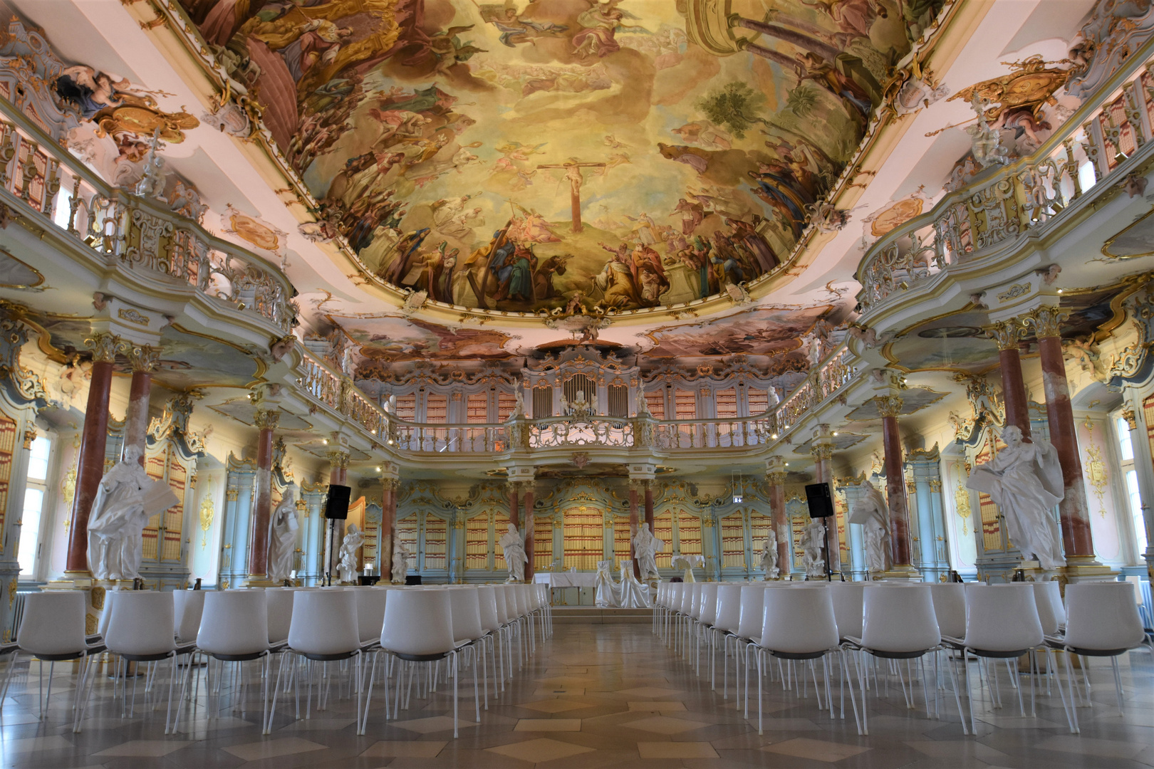 Bibliothek im Kloster Schussenried