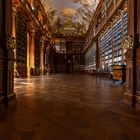 Bibliothek im Prämonstratenserstift Strahov in Prag