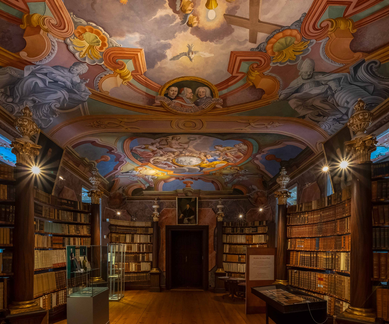 Bibliothek in der Zisterzienserabtei Stift Rein bei Graz