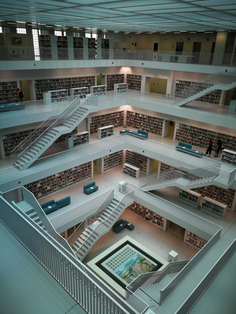 Bibliothek in Quarantäne