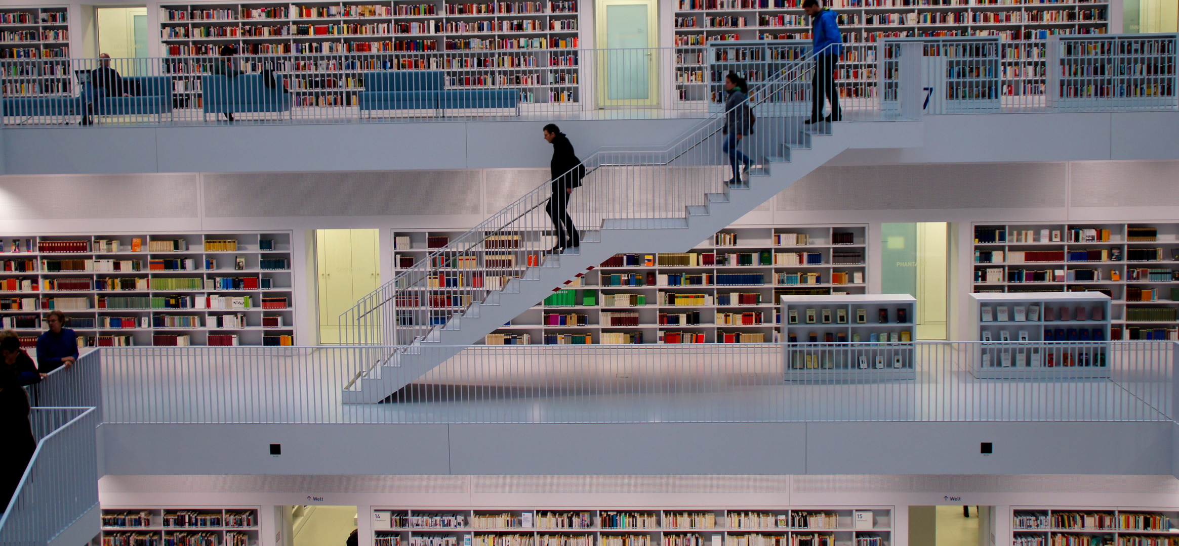 Bibliothek in Stuttgart