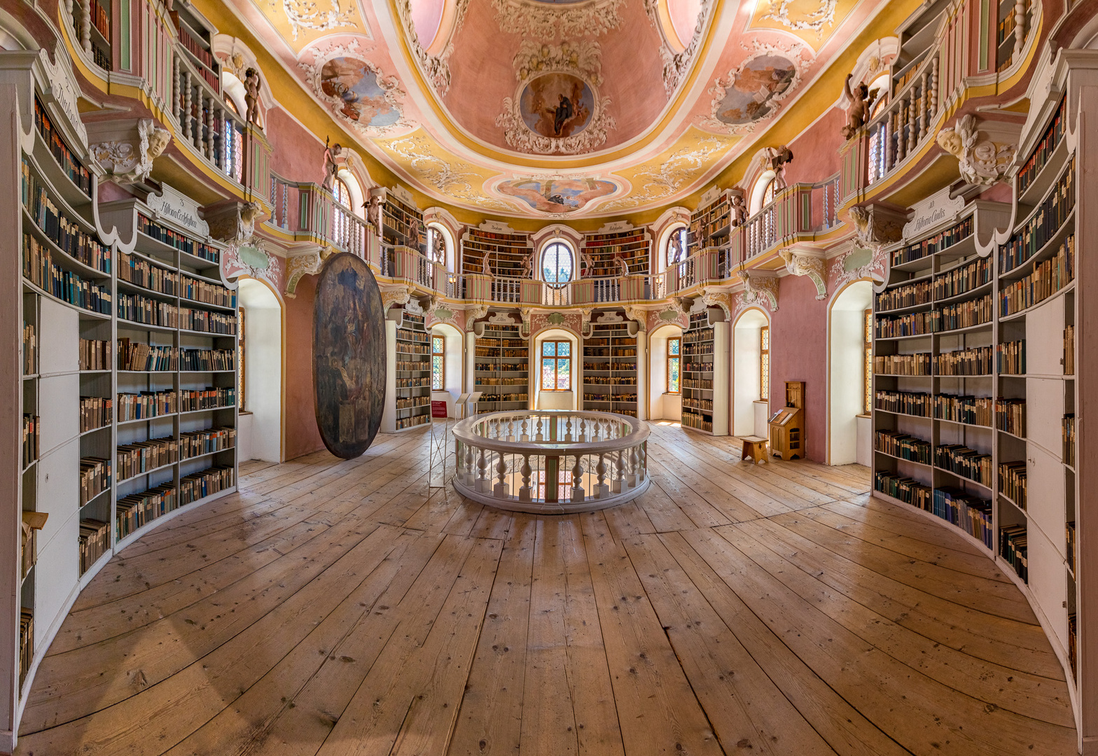 Bibliothek, Kloster St. Mang, Füssen