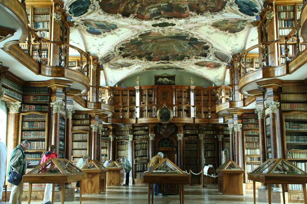 Bibliothek St. Gallen Foto & Bild | kunstfotografie ...