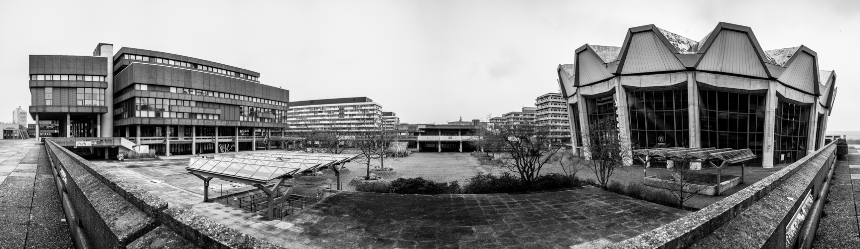 Bibliothek und Audimax