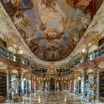 Bibliothekssaal Kloster Wiblingen