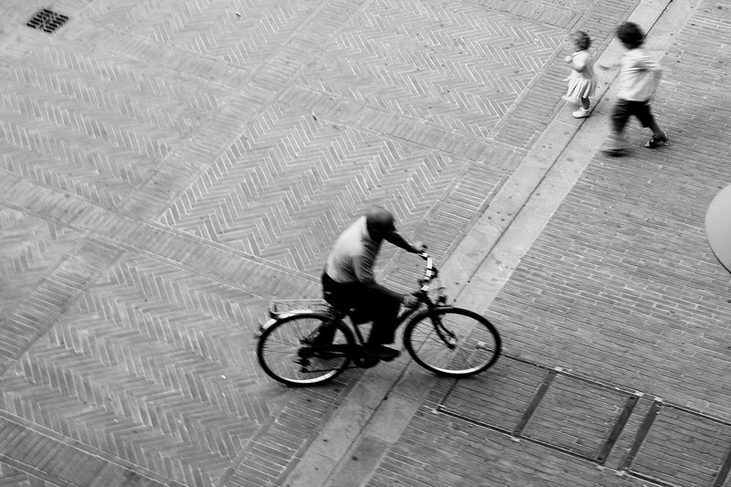 bici in piazza