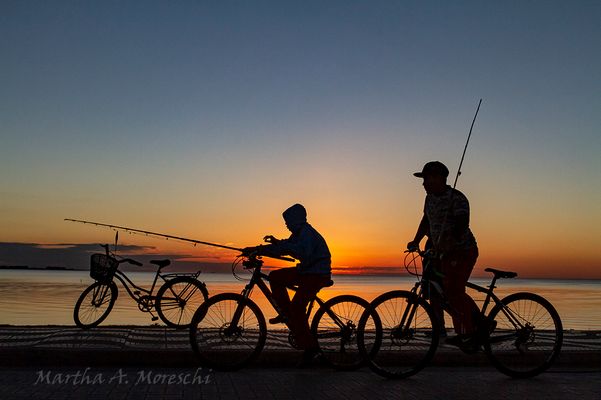Bici y pesca