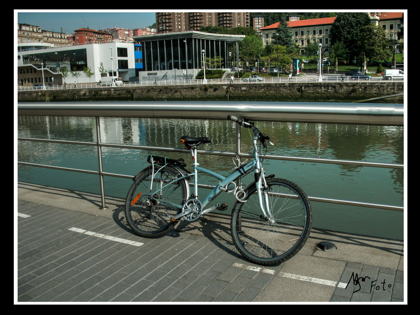 Bicicleta en la ría