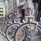 BICICLETAS EN BRUSELAS...FERNANDO LÓPEZ   fOTOGRAFÍAS...