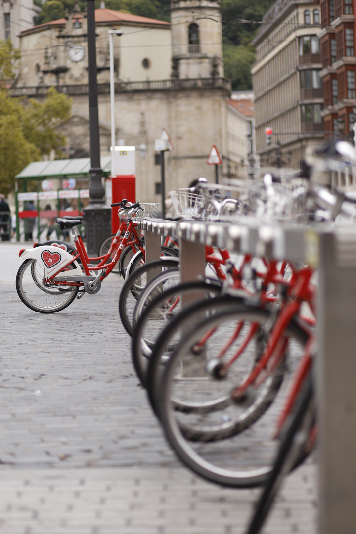 Bicicletas rojas