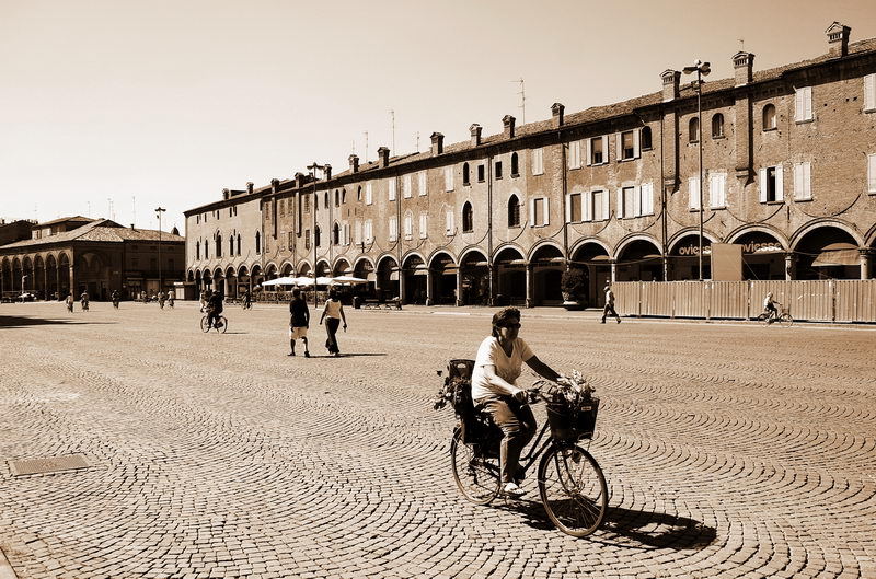 biciclette in piazza