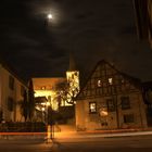 Bickenbacher Kirche bei Nacht