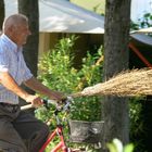 Bicycle and Broom