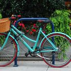 Bicycle at Whole foods in the Pearl