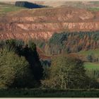 Biddlestone quarry in Coquetdale northumberland