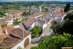 Óbidos von oben