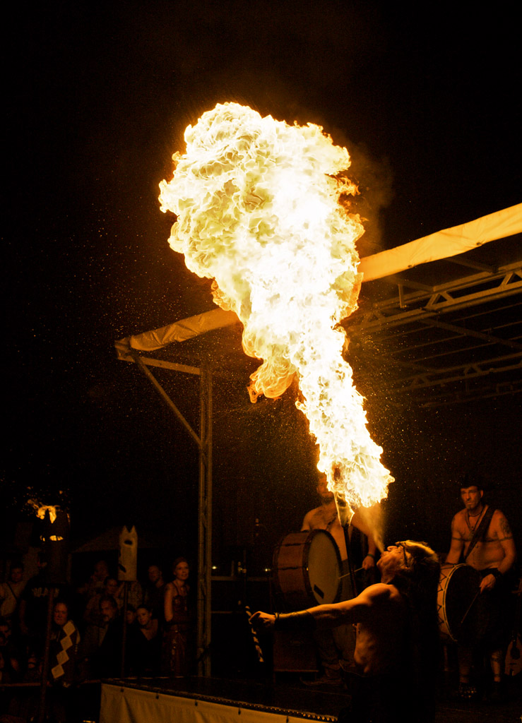 Biebesheim 2011: Feuershow
