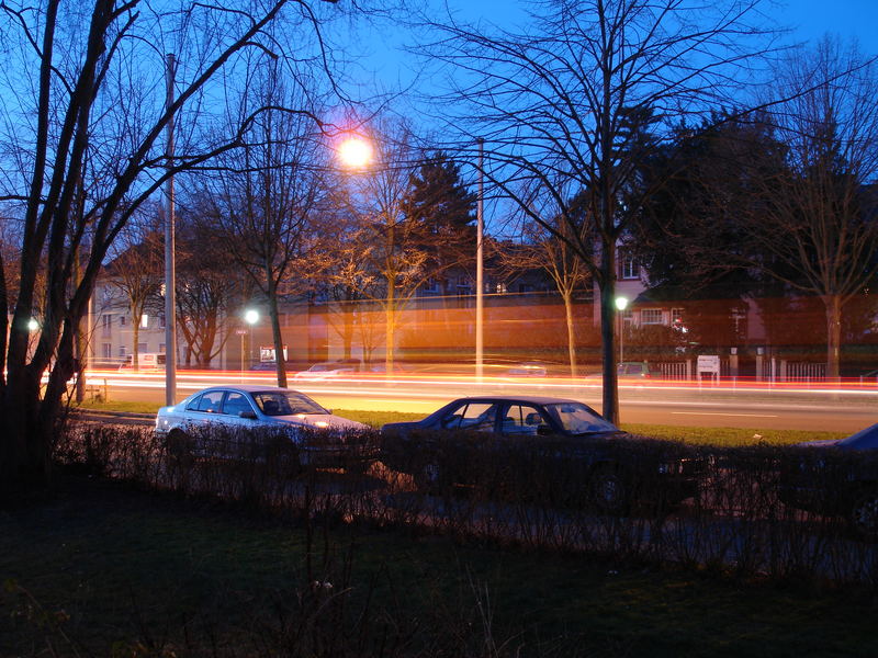 Biebricher Allee - Nachts