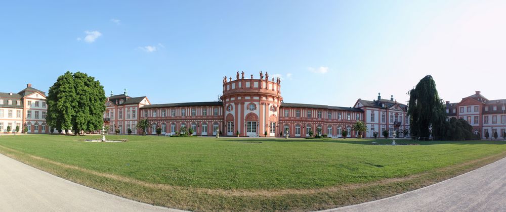 Biebricher Schloss in Wiesbaden Panorama