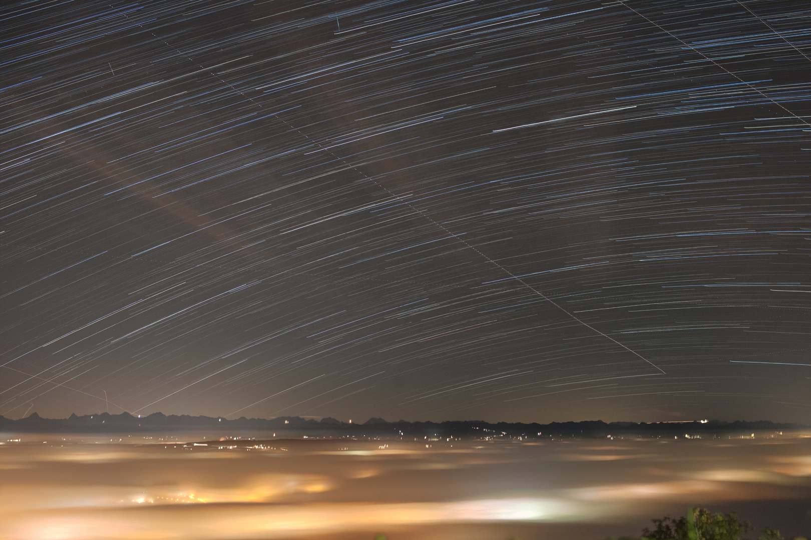 Biel im Nebel