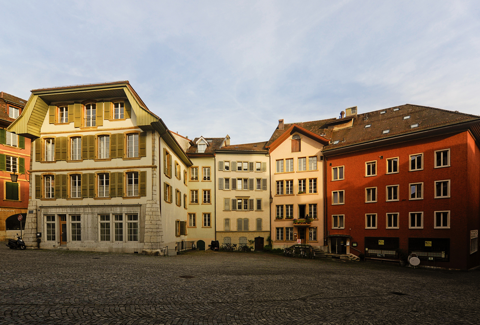 Biel/Bienne, Altstadtfassaden