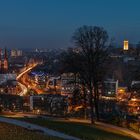 Bielefeld am Abend im Herbst