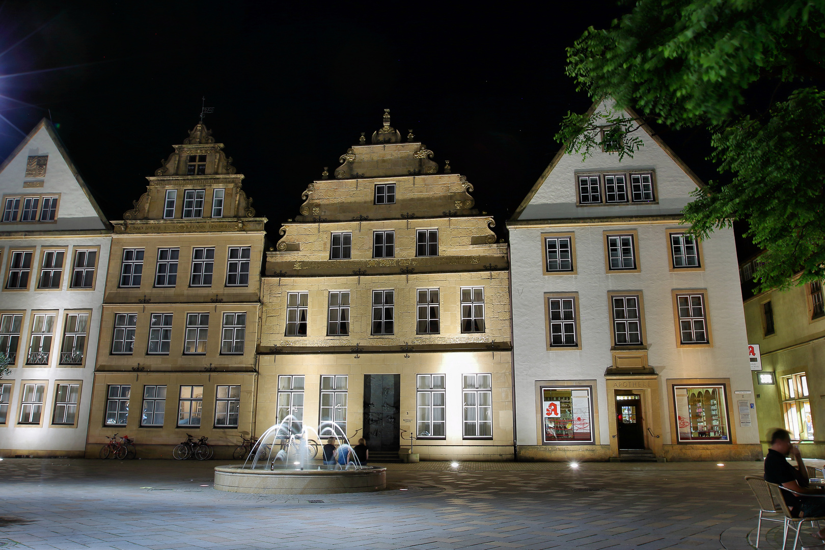 Bielefeld bei Nacht - Alter Markt (02)