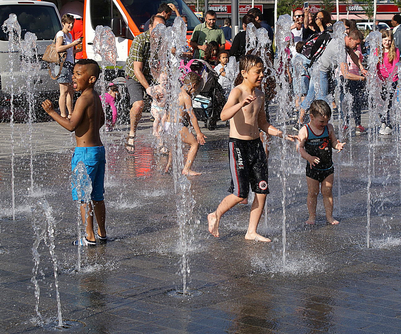 Bielefeld: Es gibt einen "neuen" Springbrunnen auf dem Kesselbrink!