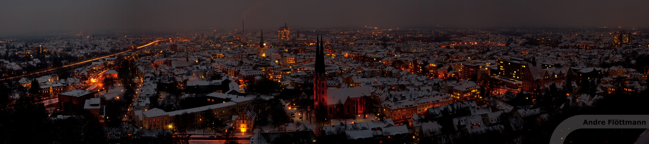 Bielefeld im Schnee