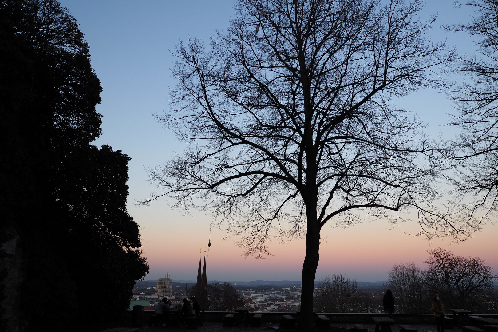 Bielefeld in der Abendsonne 