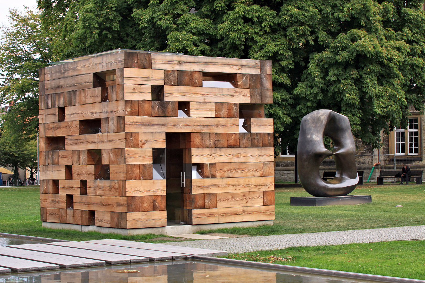Bielefeld - Skulpturengarten der Kunsthalle 2012
