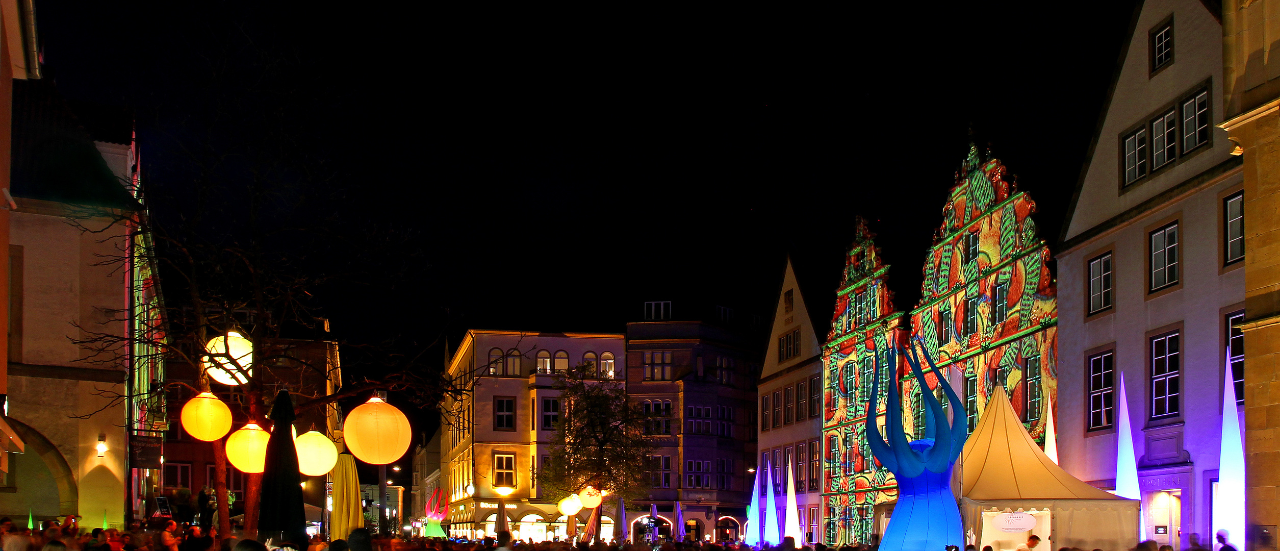 Bielefelder Nachtansichten 2012 - Alter Markt