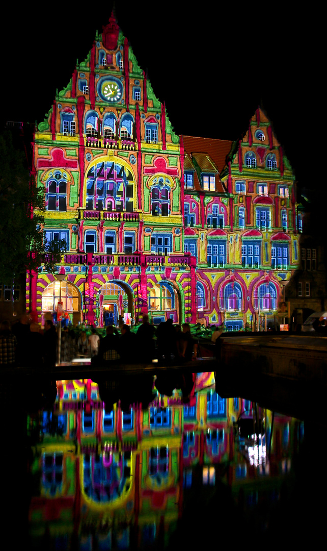 Bielefelder Nachtansichten 2012 - Rathaus