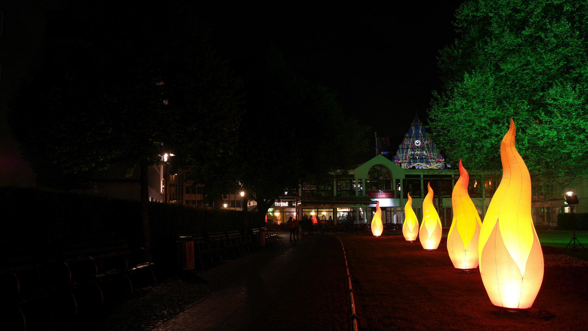 Bielefelder Nachtansichten Rathaus