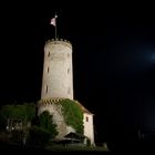 Bielefelder Sparrenburg bei Nacht