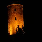 Bielefelder Sparrenburg by night