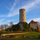 Bielefelder Sparrenburg im Herbst