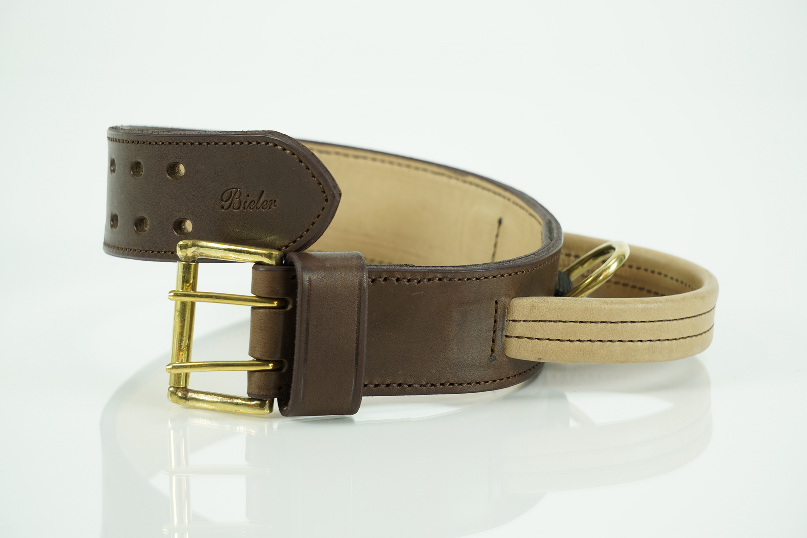 Bieler Leather Police Series- Halsband