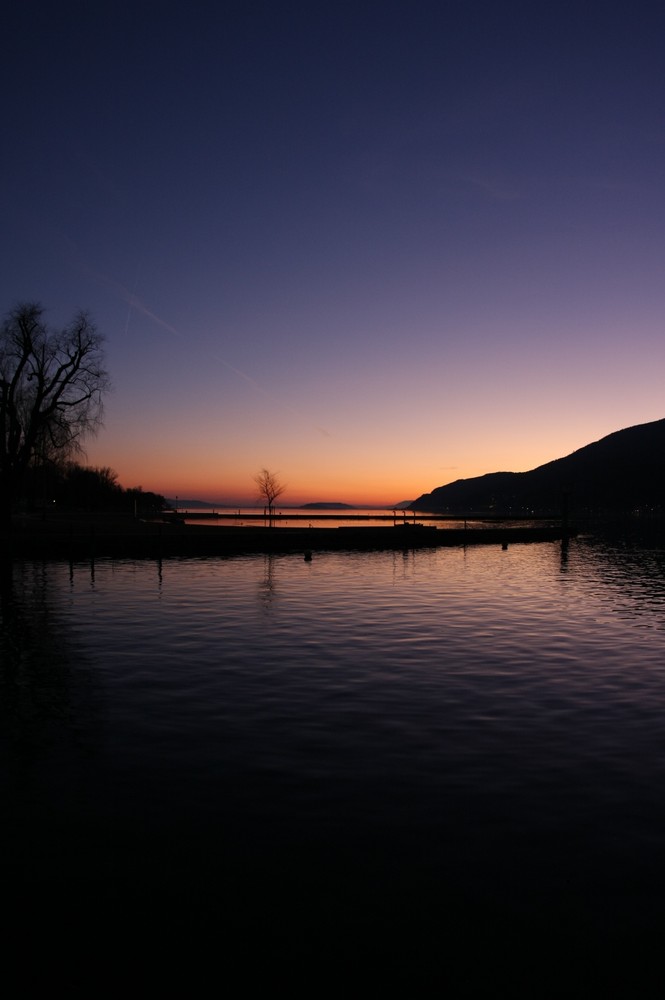 bielersee am 23. februar