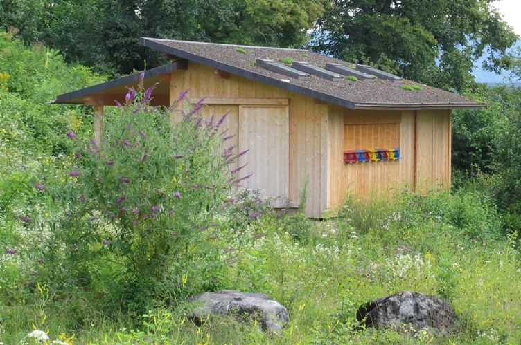 Bienenhaus im botanischen Garten bei Brüglingen Foto & Bild europe