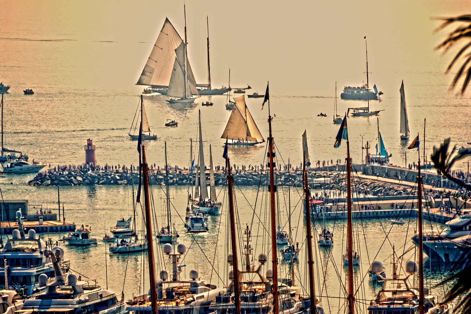 Biennial gathering of the sails d'Epoca in Imperia