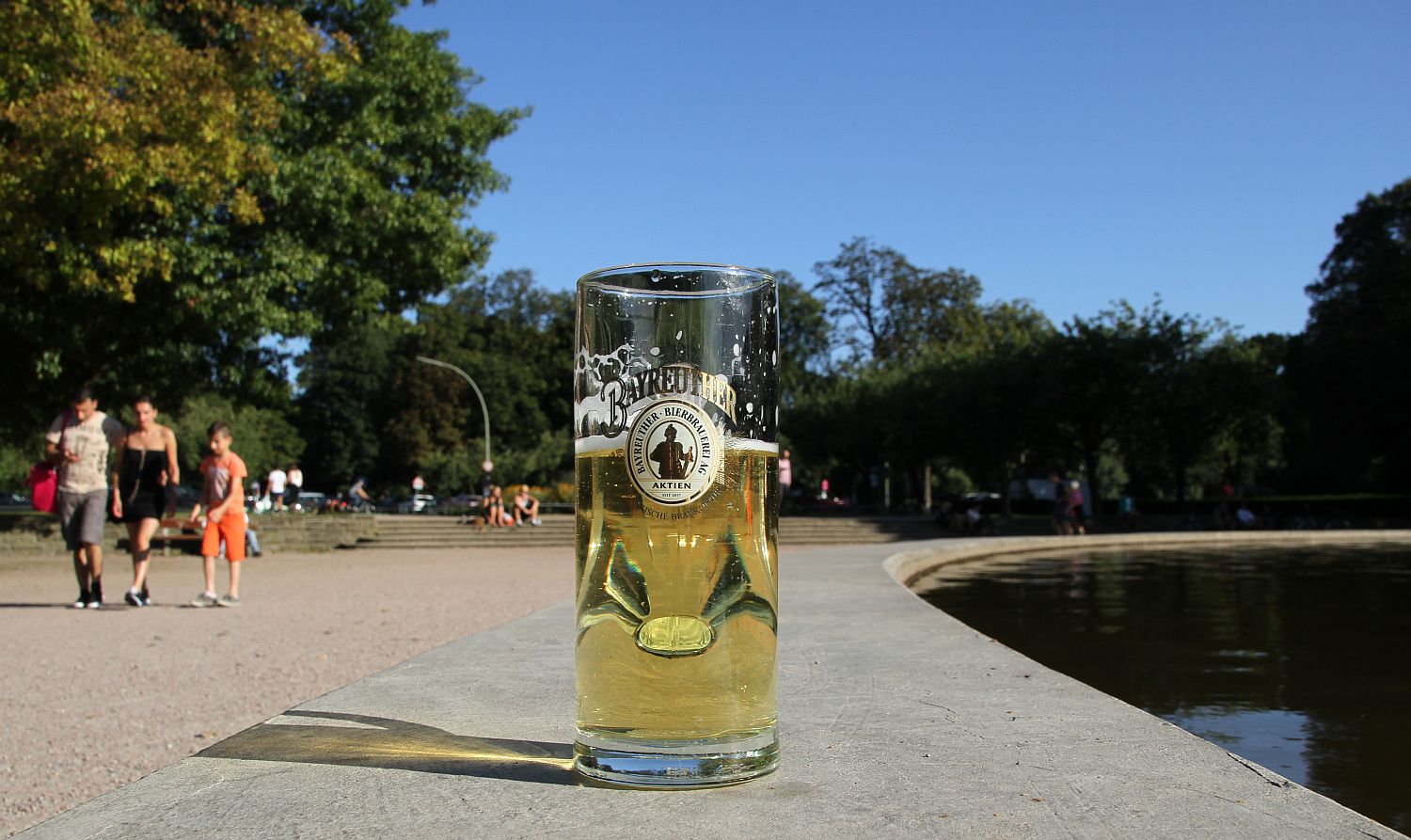 Bier im Park