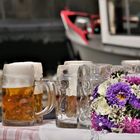 Bier mit Blume