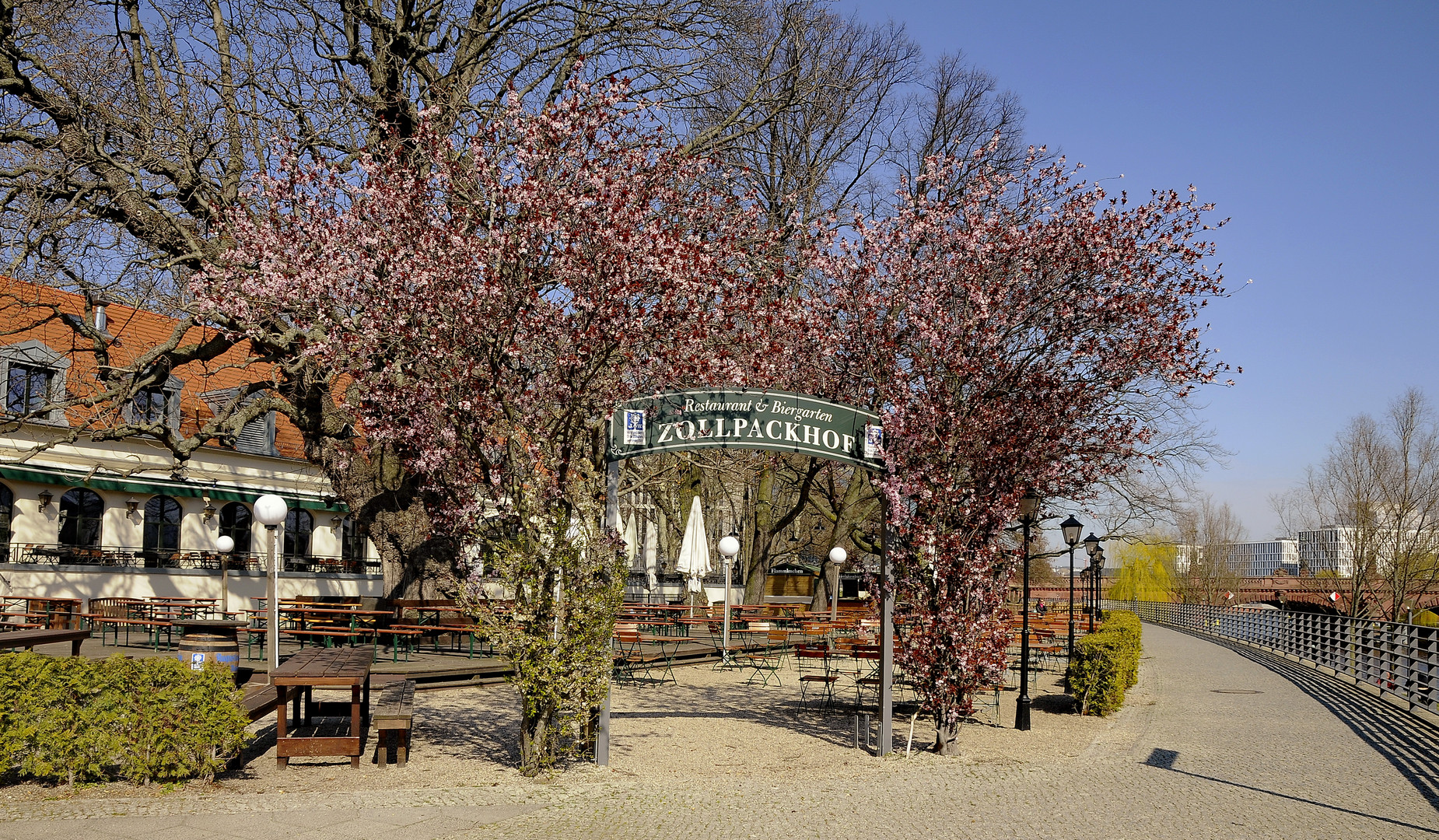 Biergarten am Bundeskanzleramt