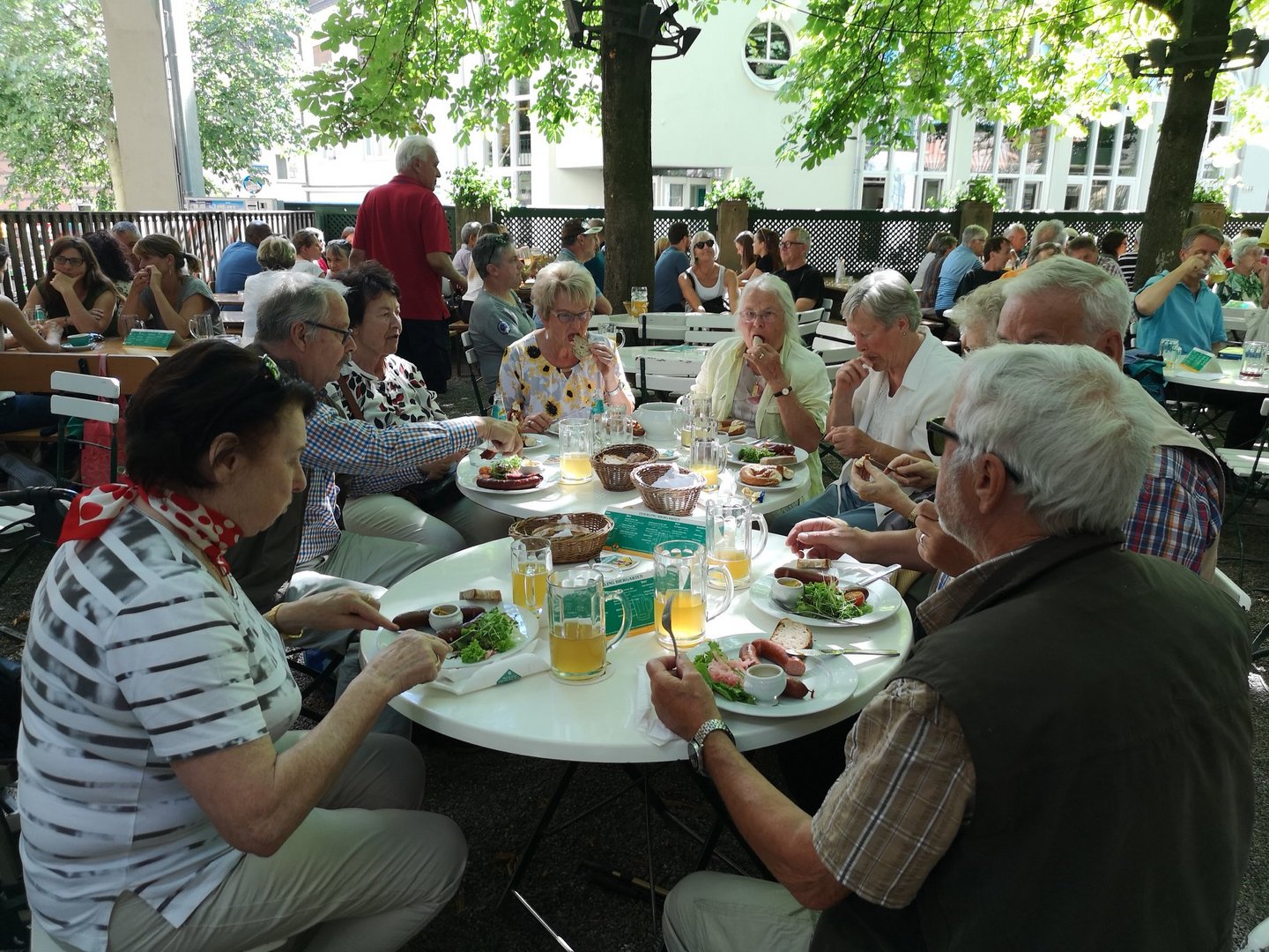 Biergarten Brauerei Feierling