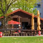 Biergarten im Sole-Aktiv-Park